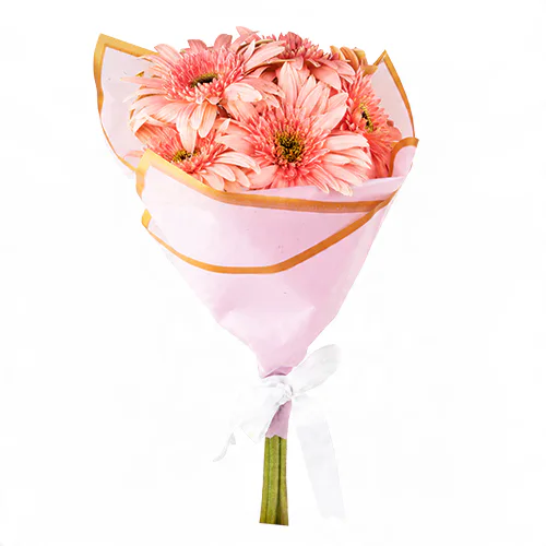 Pembe Gerberalar Buketi (~40 cm) – Sihirli Buket Eskişehir ürün fotoğrafı