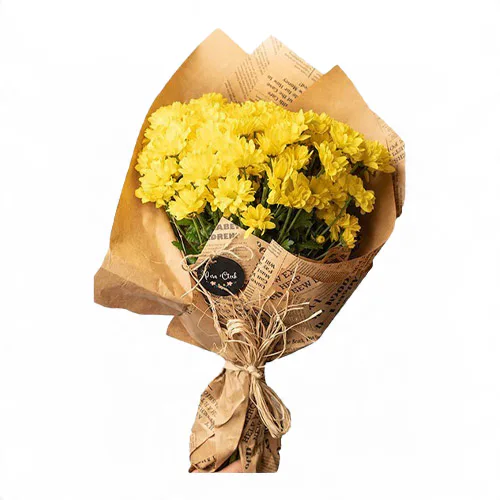 Sarı Papatya Buketi (~40 cm) – Sihirli Buket Eskişehir ürün fotoğrafı